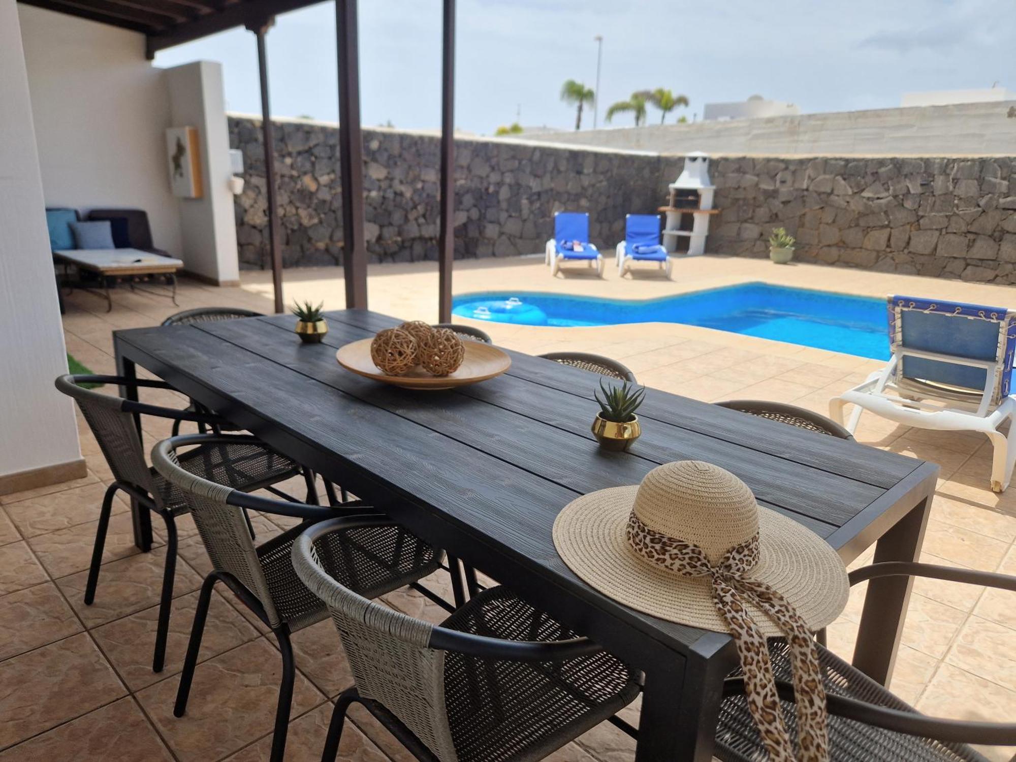 Villablanca Mar Heated Private Pool In A Charming Retreat Of Serenity Playa Blanca  Luaran gambar