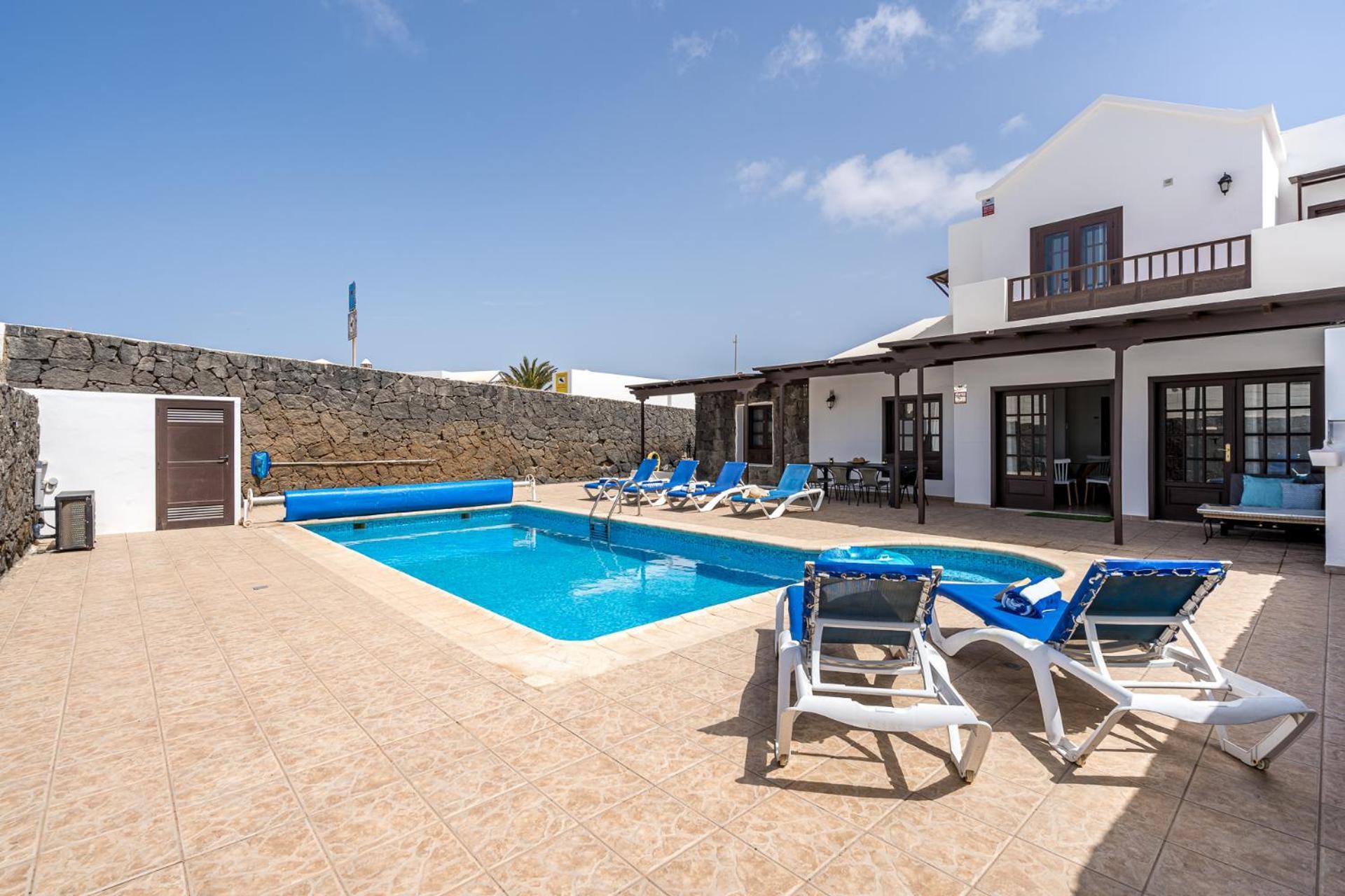 Villablanca Mar Heated Private Pool In A Charming Retreat Of Serenity Playa Blanca  Luaran gambar